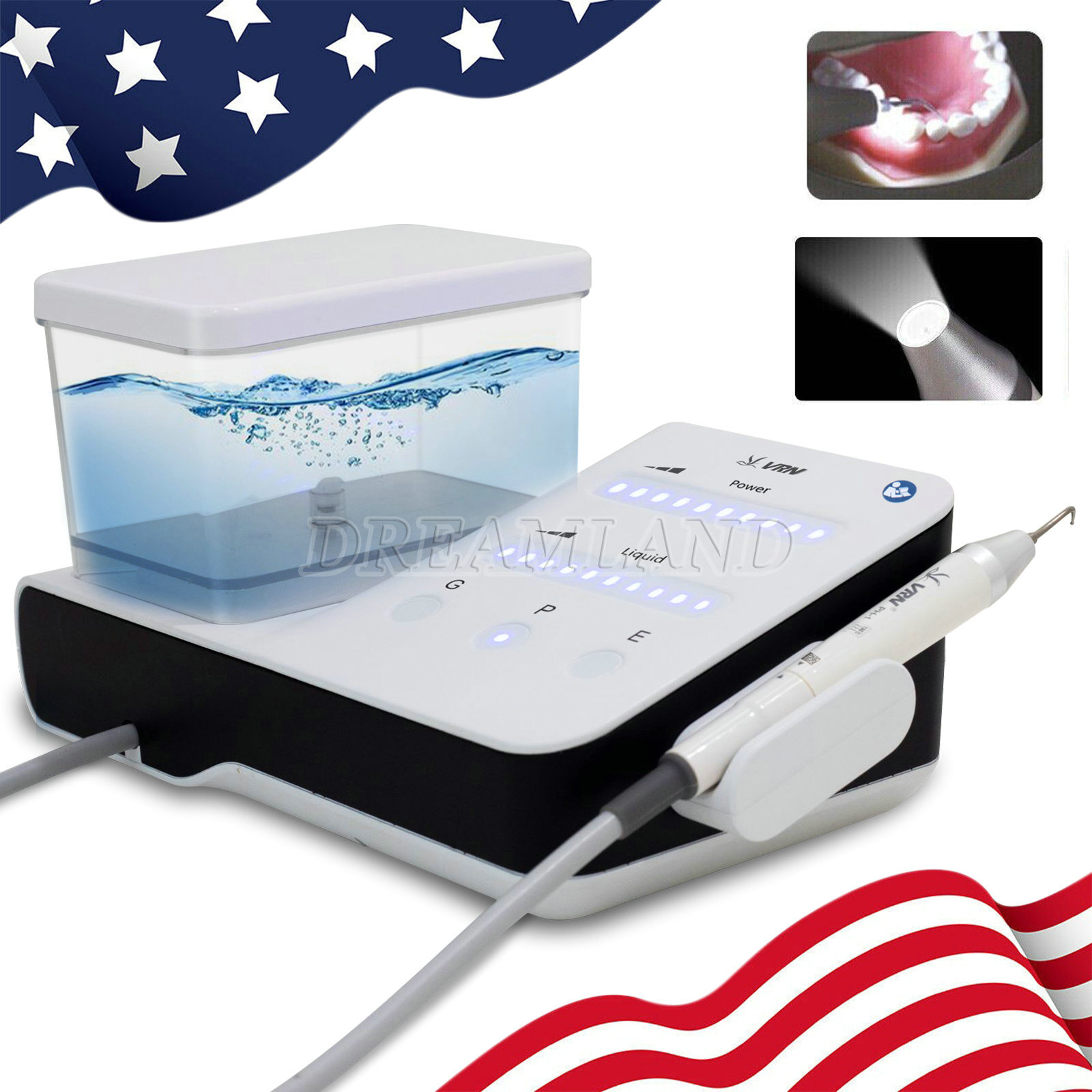 Ultrasonic Dental Scaler + Accessories