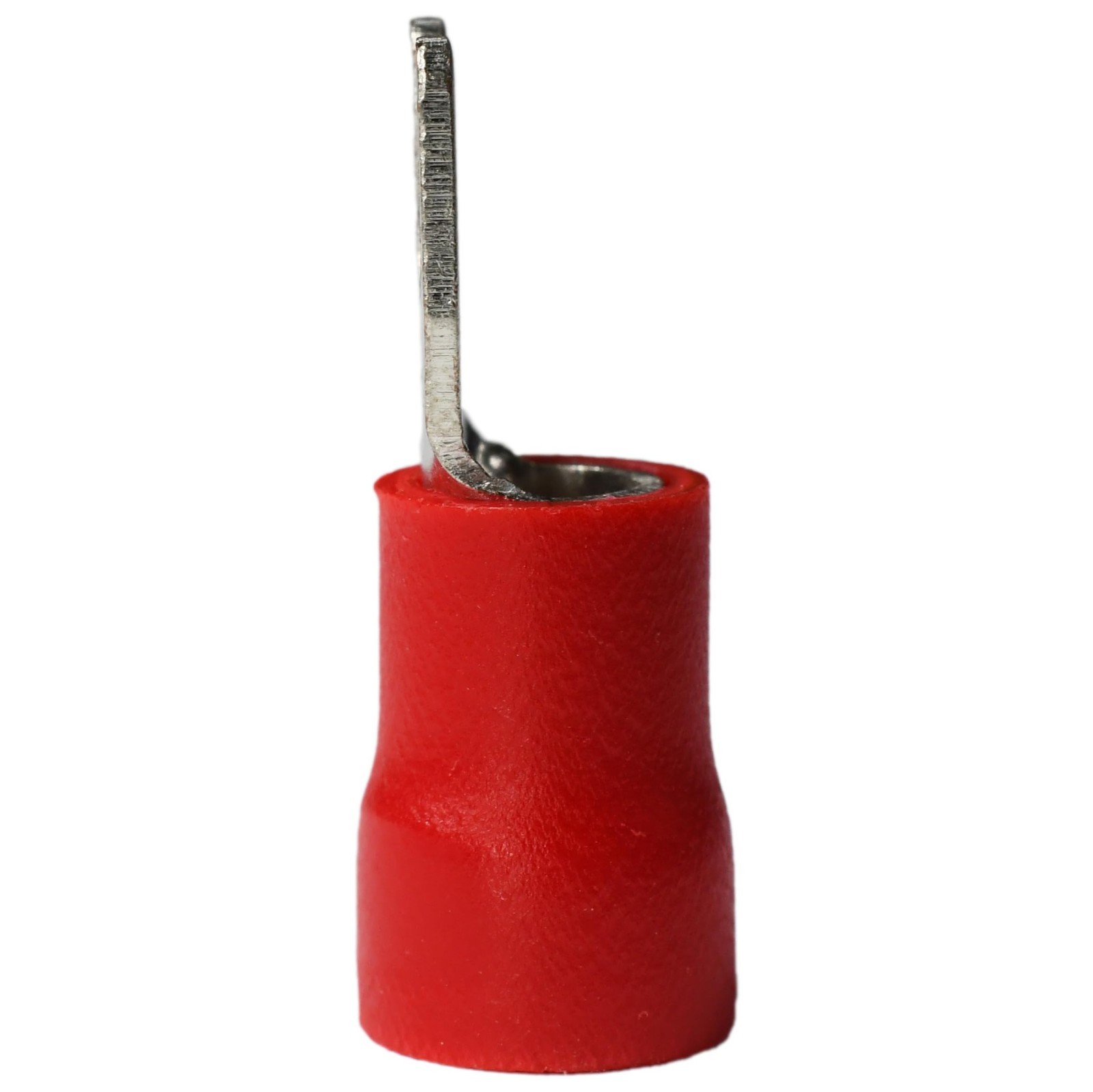 500PCS 8 AWG Fork Spade Crimp Connectors, PVC Insulated, 600V 62A, CE & RoHS