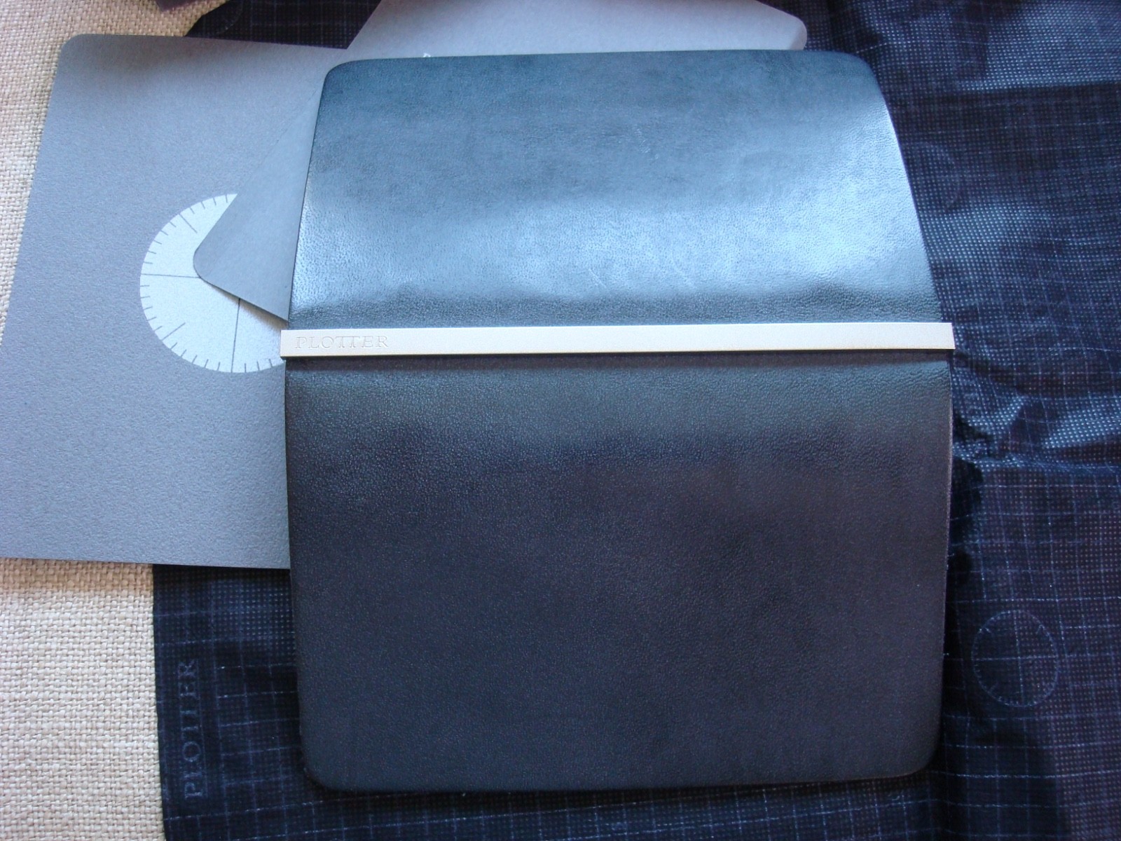 Plotter Mini 5 (M5) Blue Bridle leather Notebook organizer