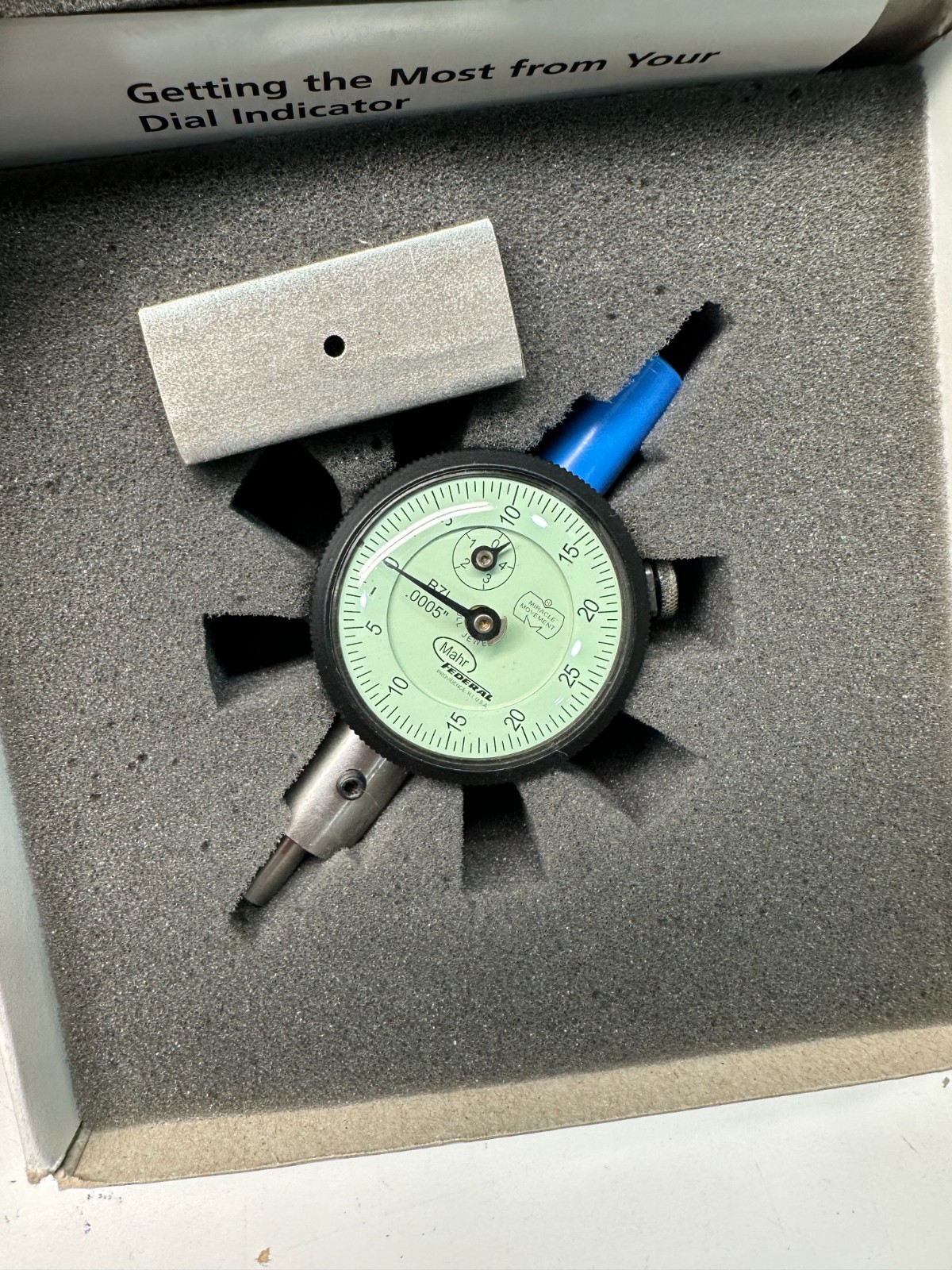 MAHR FEDERAL INC Dial Indicator Full Jeweled B71-RC-X .0005