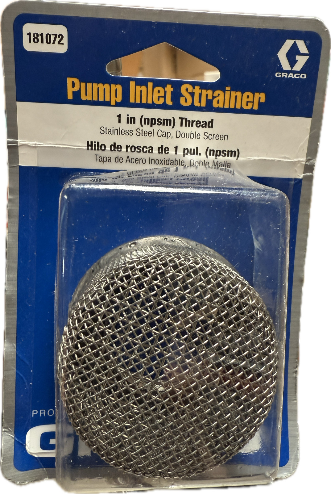 Graco Pump Inlet Strainer 181072 181-072