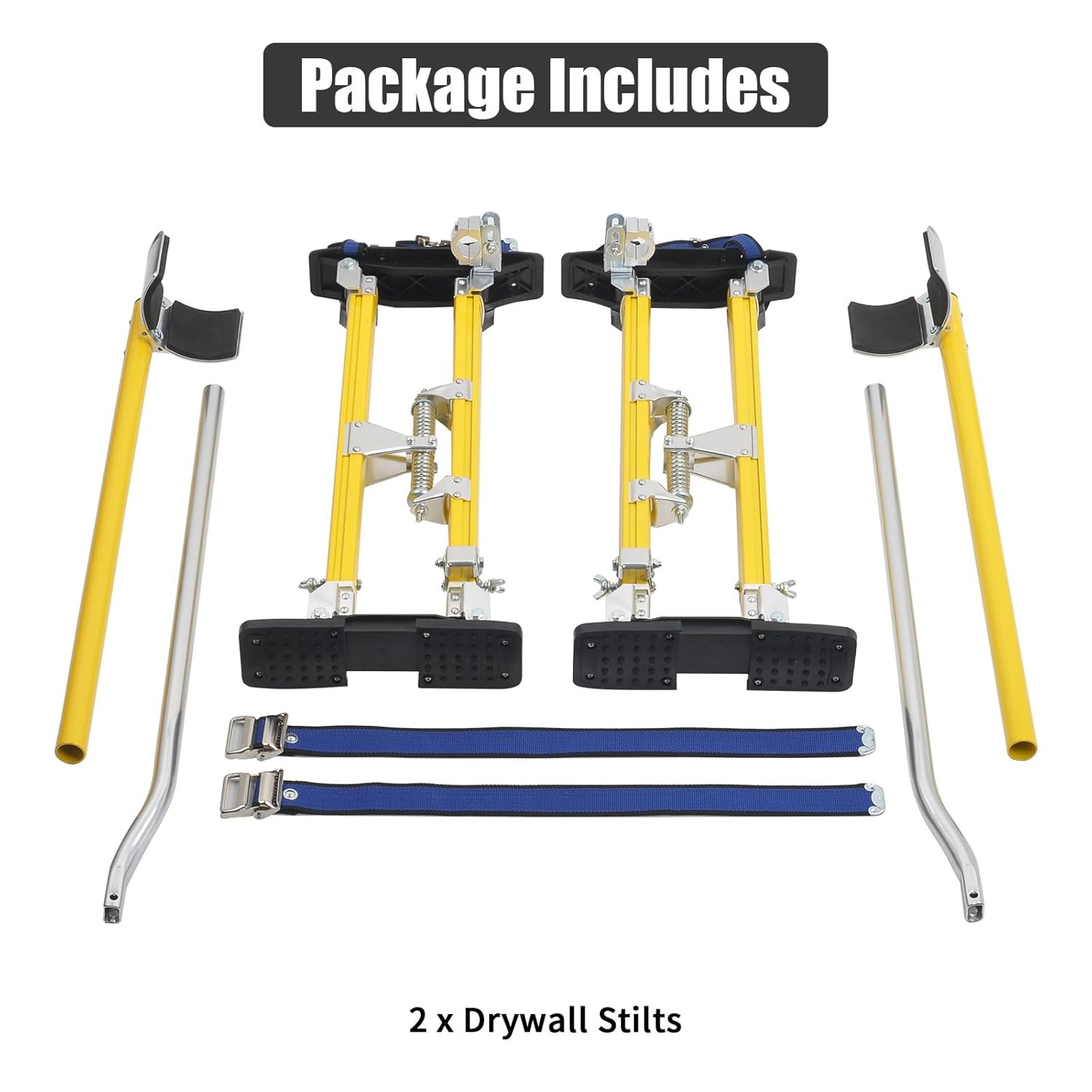 Zancos De Yeso Aluminio 24-40 Pulgadas Drywall Still Ajustable Dura Para Pintar