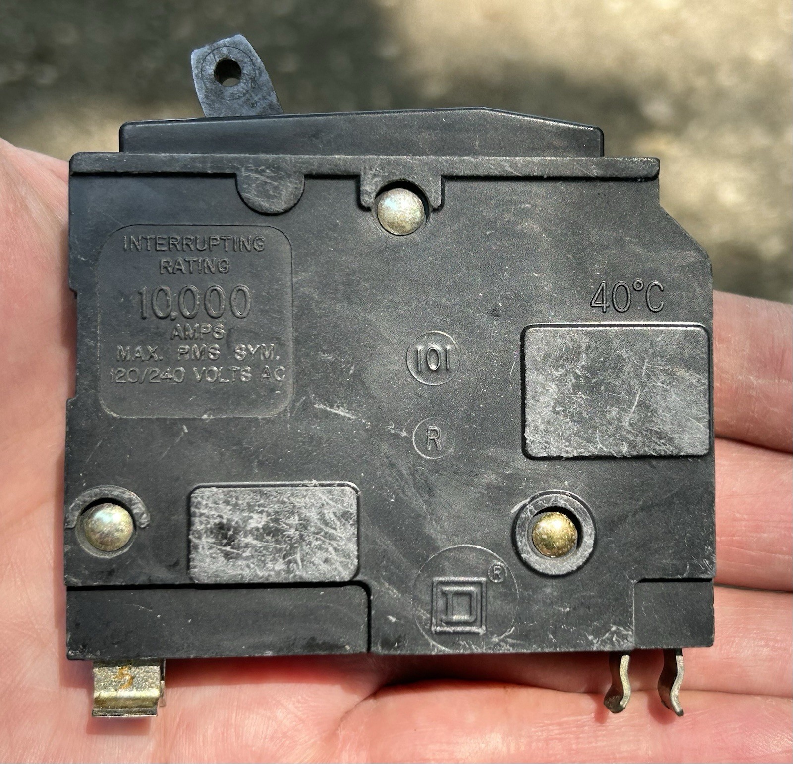 Square D QO130 30-Amp 30A Single-Pole 120V Circuit Breaker Tested Ships Same Day