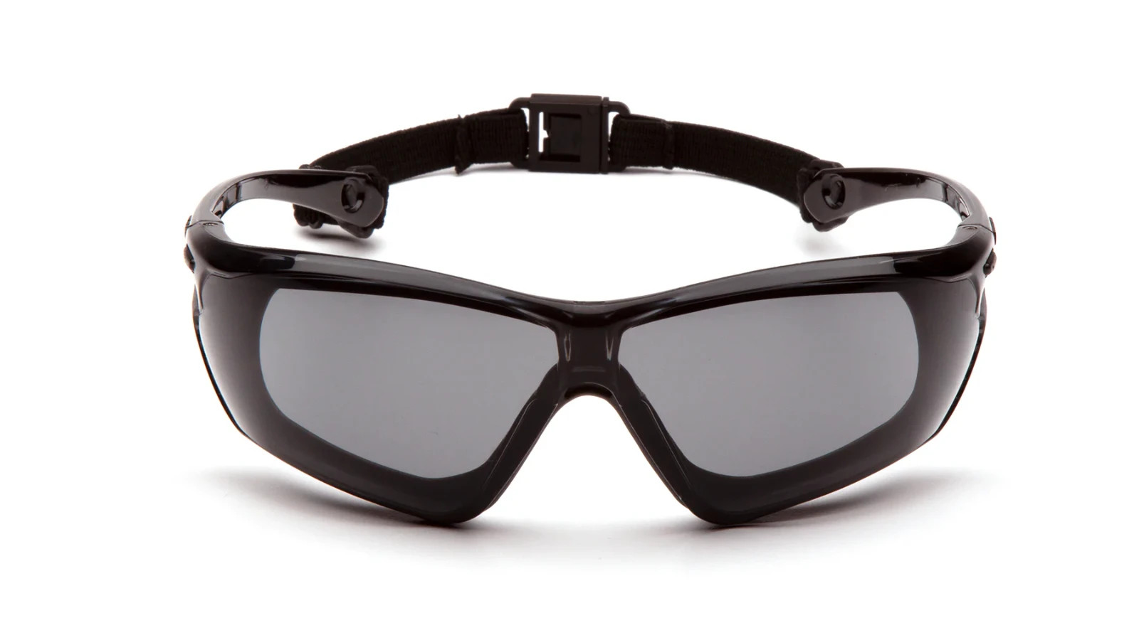 Pyramex Crossovr Safety Glass, Anti-Fog Lens w/ Rubber Gasket and Strap