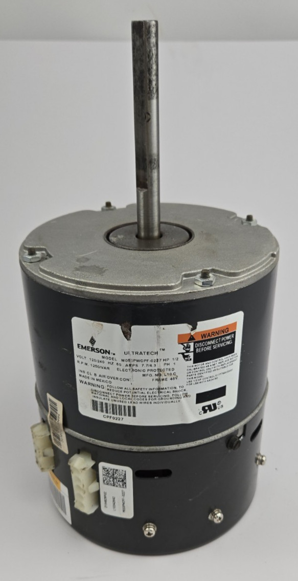 Trane ULTRATECH 1/2 HP Blower Motor M055PWCPF-0227 D154829P02 120/240V E09C