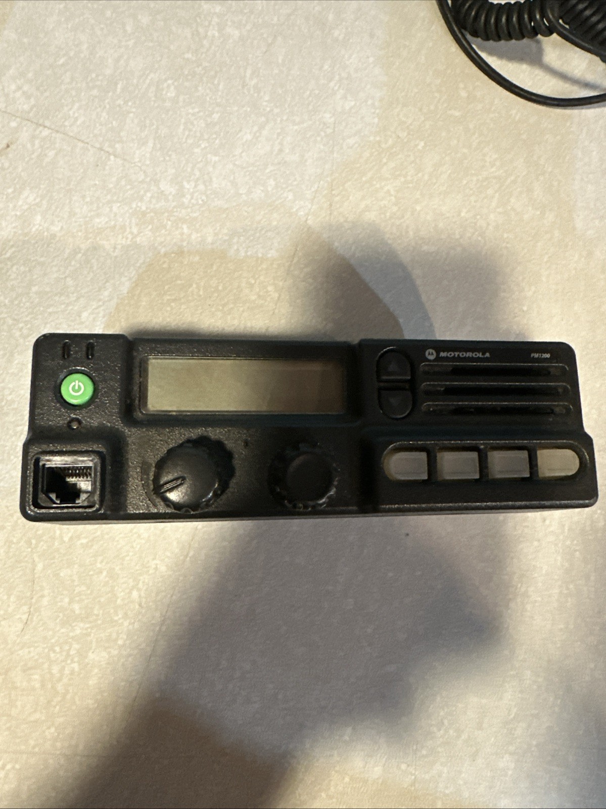 MOTOROLA PM1200 CONTROL HEAD HKLN4331A