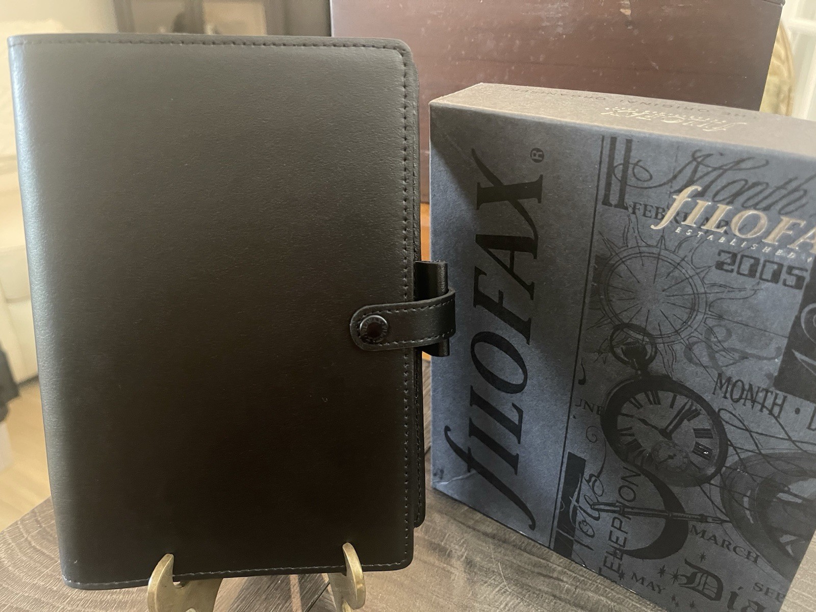 Filofax Personal Buckingham Italian Leather In Box NOS