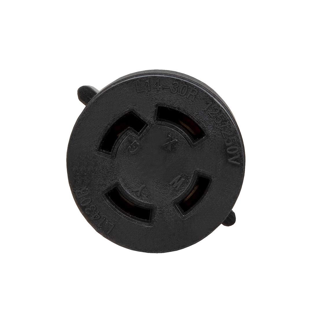 1.5FT Nema TT-30P to L14-30R Adapter, 30-Amp RV to L14-30R Generator Transfer…