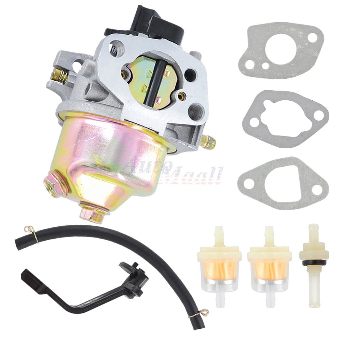 Carburetor Carb Filter Set for 5.5hp 6.5hp 7hp 168FA 168FB 170F engine Generator