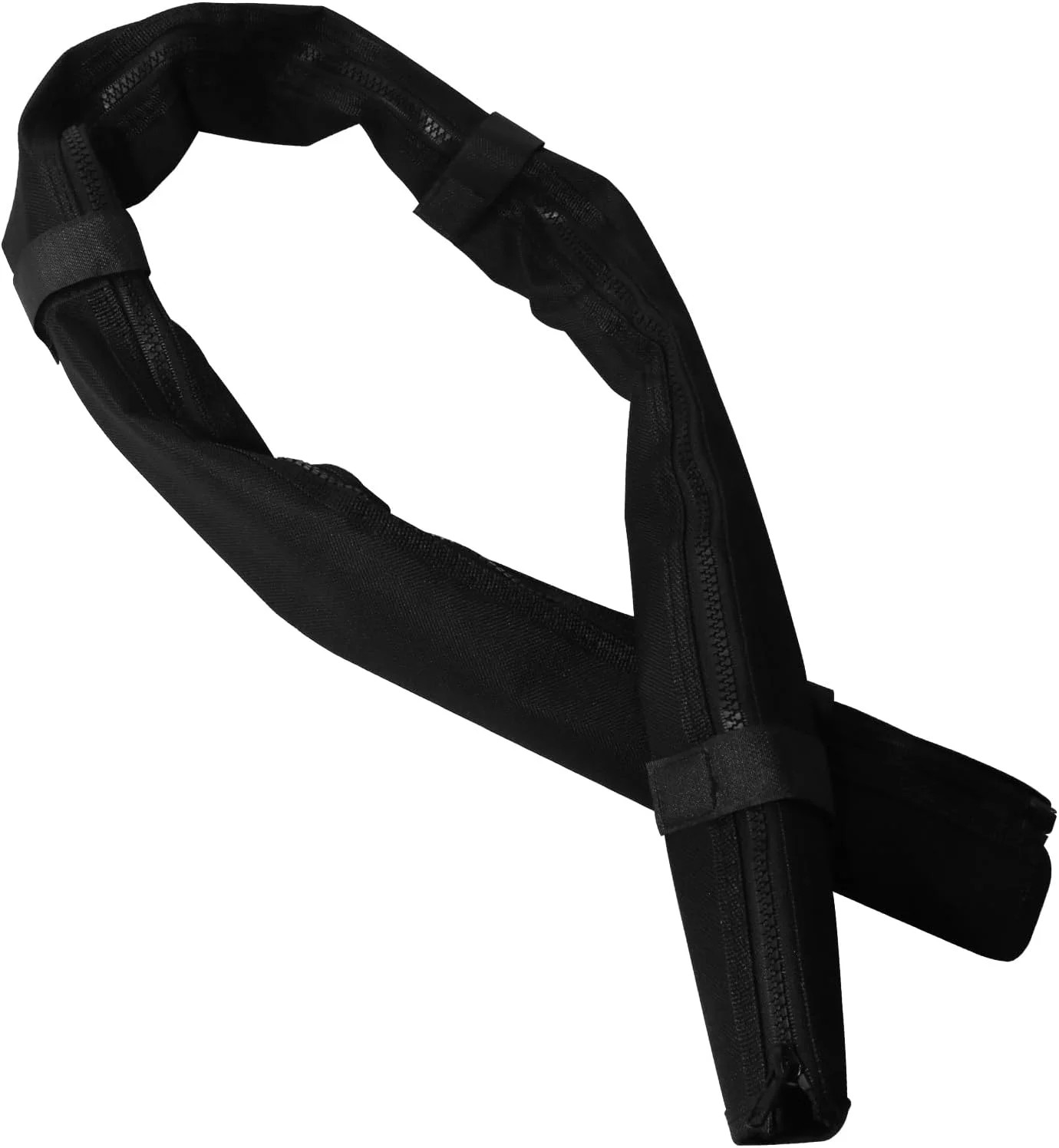 48inch Black Trolling Motor Cable Sleeve | Heavy-Duty Polyester 2″ Diameter Mari