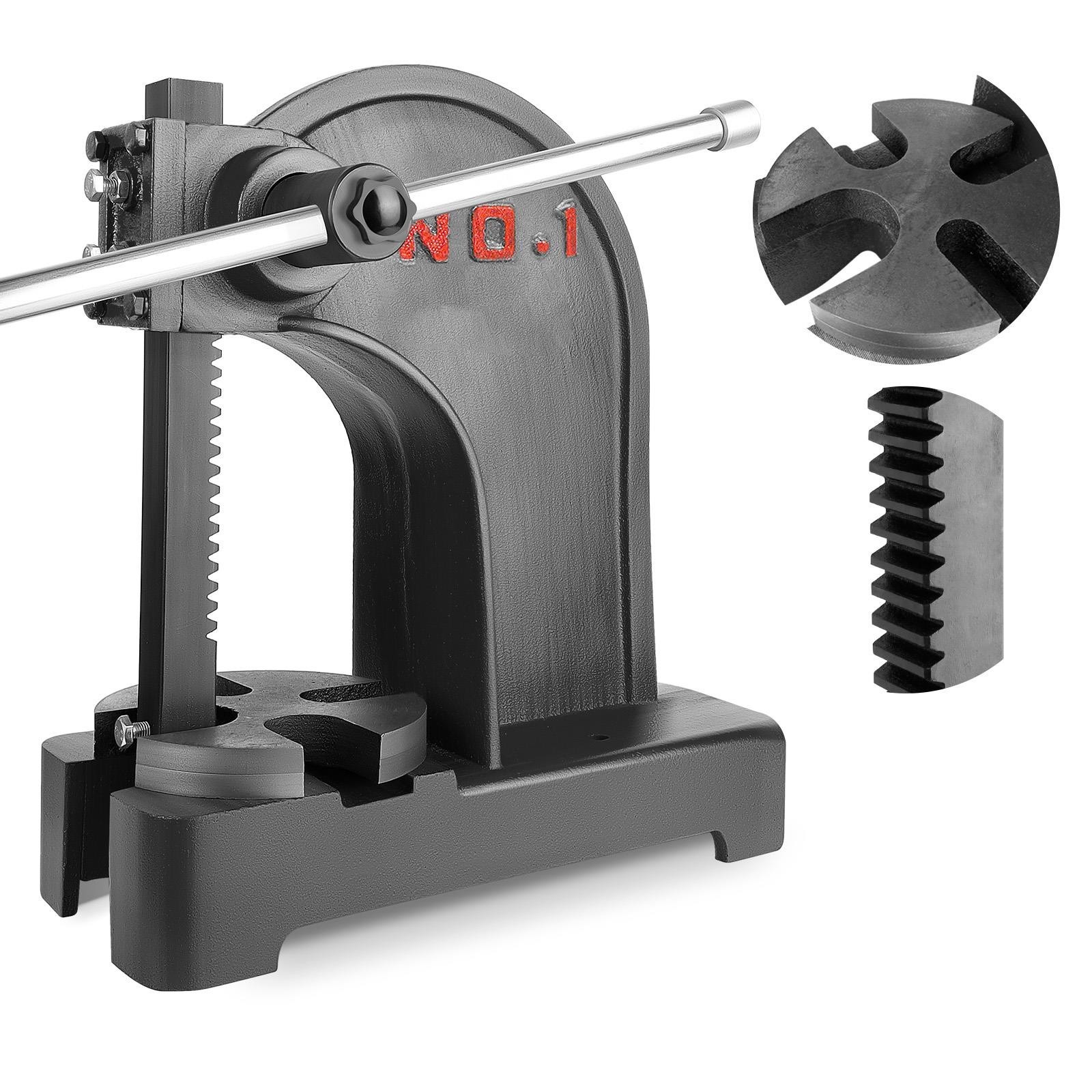 1Ton Manual Desktop Arbor Press Cast Iron Arbor Press Desktop Metal Machine