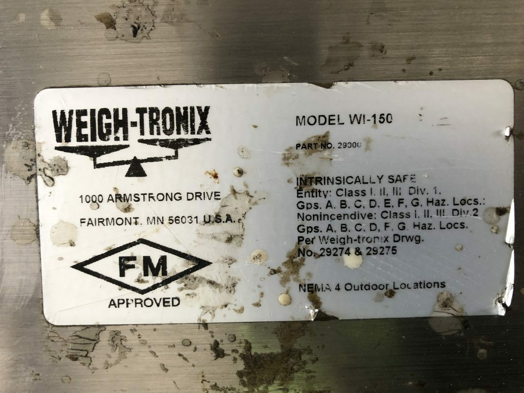 Avery Weigh-Tronix WI-150 Ultra Low-Power Weight Indicator
