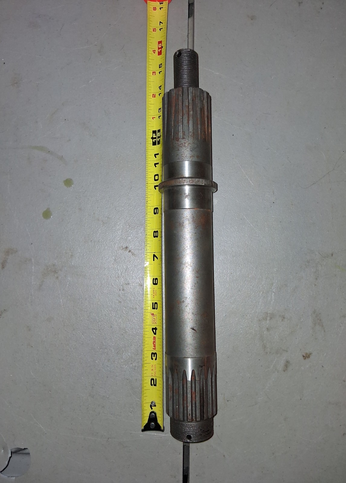 OEM Servis Rhino Output Shaft 00760892 for SE15-4A Mower gearboxes P/N 02-004