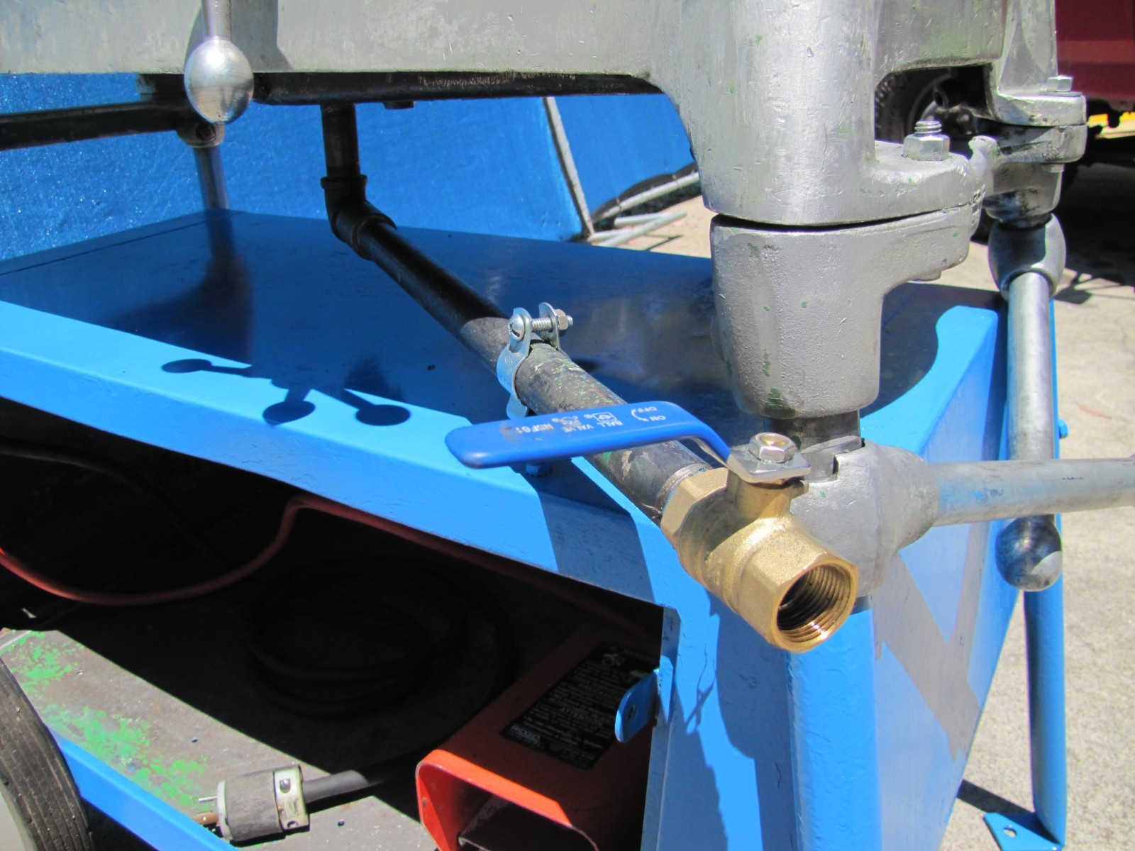 Ridgid 535 Pipe Threader 1/2″ to 2″ Pipe Threading Machine with Die Head