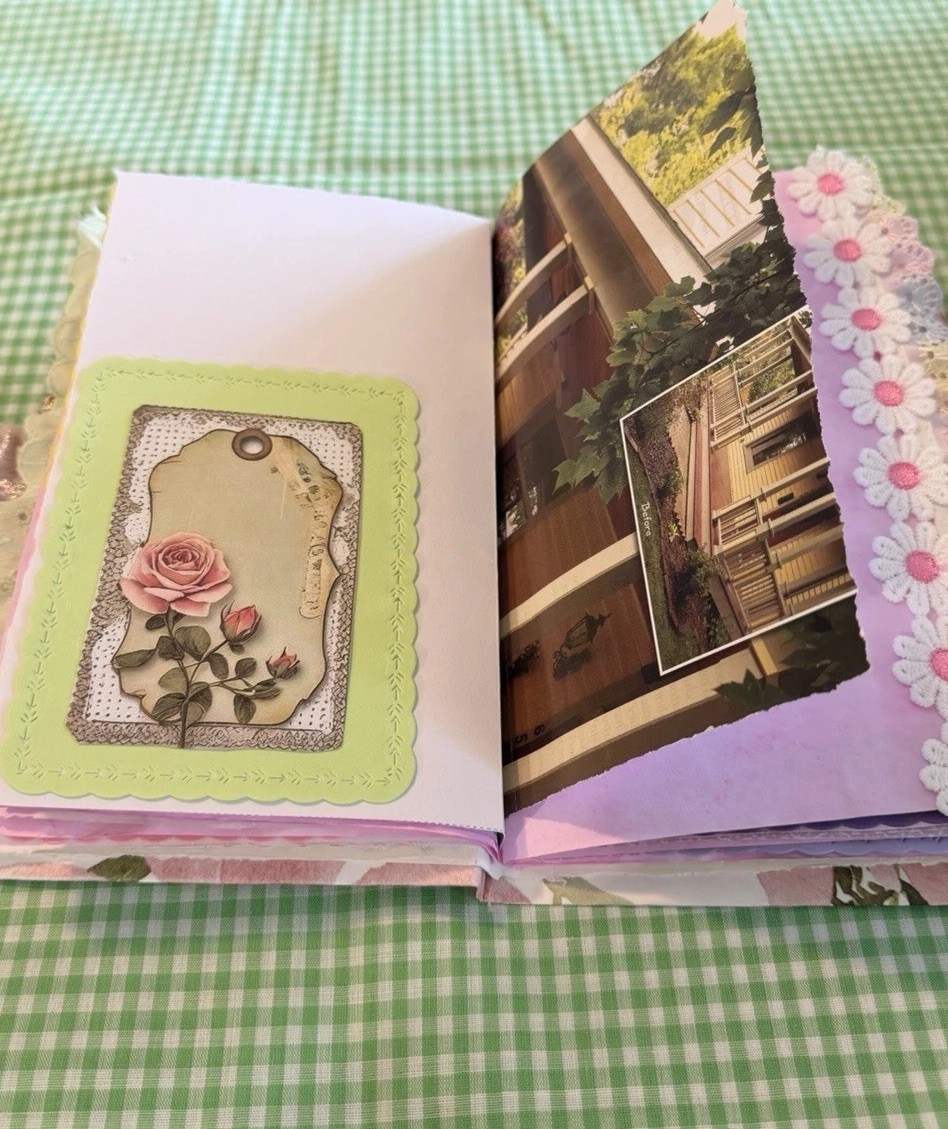 JUNK JOURNAL HANDMADE BY Susan Eclectic/Shabby Chic