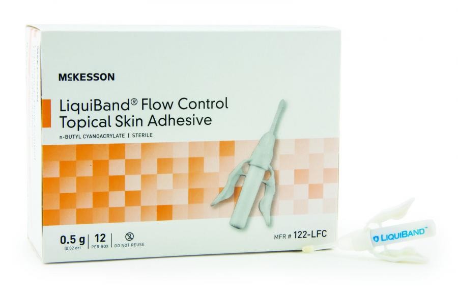 McKesson LiquiBand Flow Control Topical Skin Adhesive Applicator .5G No BOX – EA