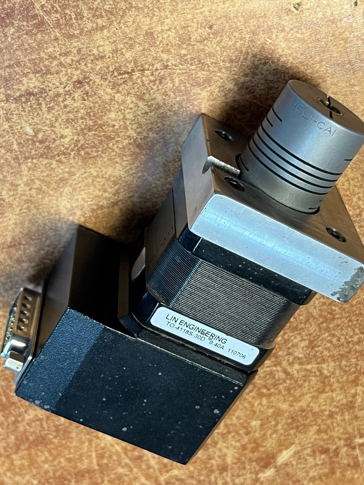 Lin Engineering 4118S-30D-08RO Stepper Moto W/ board and platform