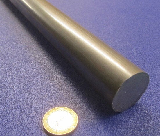 12L14 Steel Unpolished Rod, (1.25″) 1 1/4″ Dia x 2 Foot Length, 1 Unit