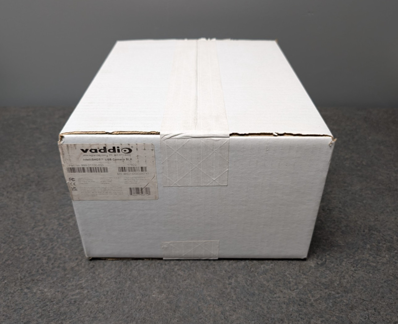 Vaddio IntelliSHOT USB Camera Black – 999-21100-000