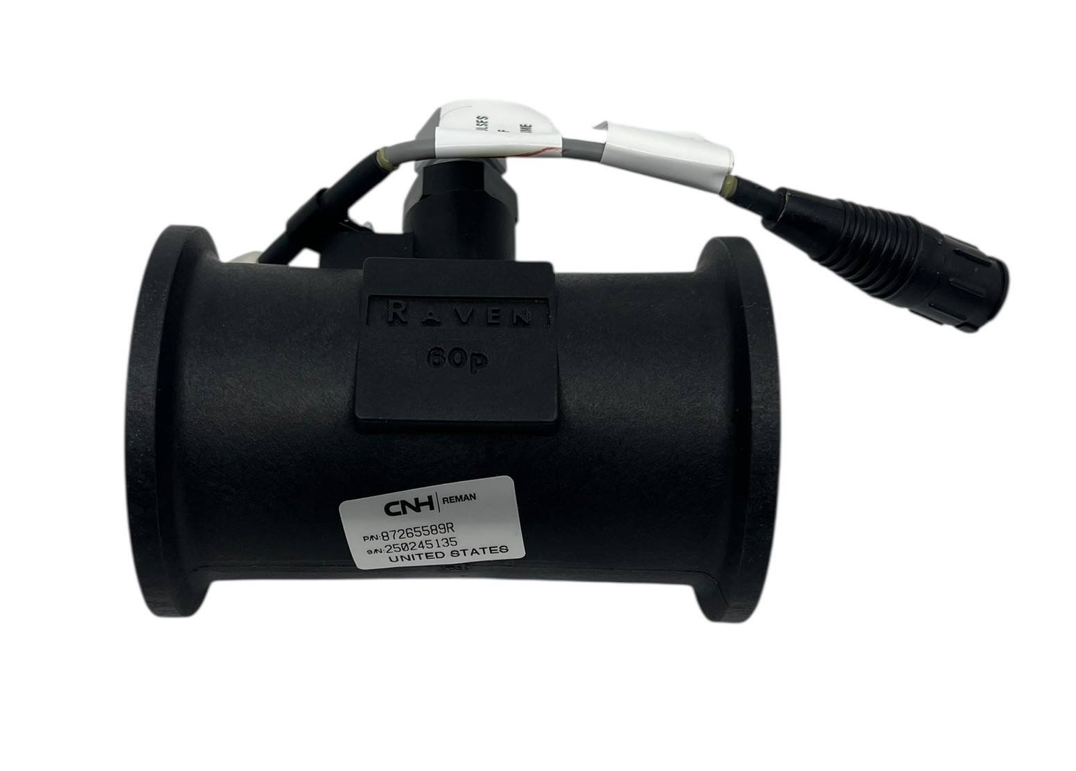 Raven RFM 60P Flow Meter M200 Flanged 1-60 GPM – Reman 063-0171-985 (87265589R)