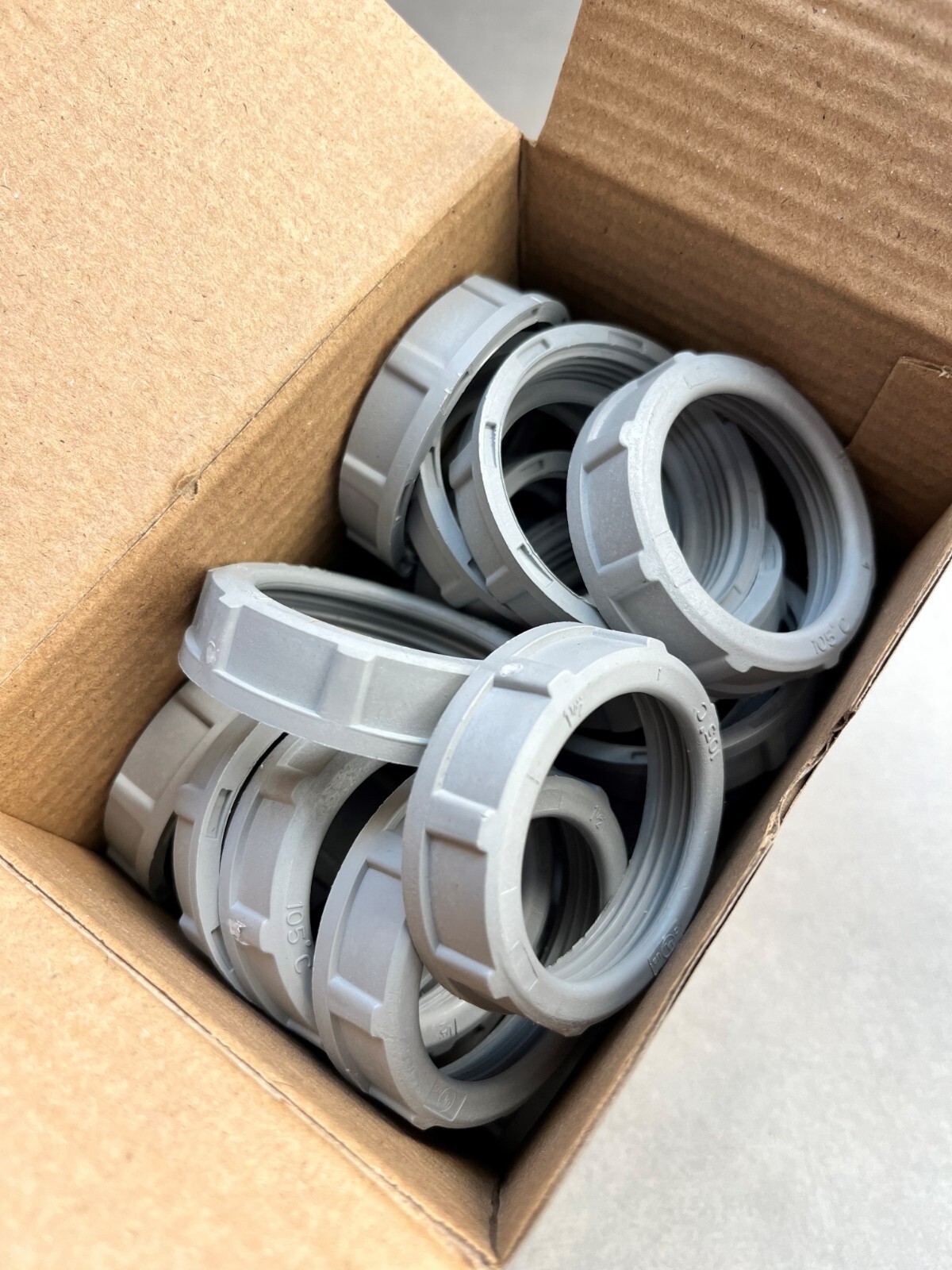 1-1/2″ Thermoplastic Insulating Rigid Metal Conduit Bushing PVC UL CSA 50 pc