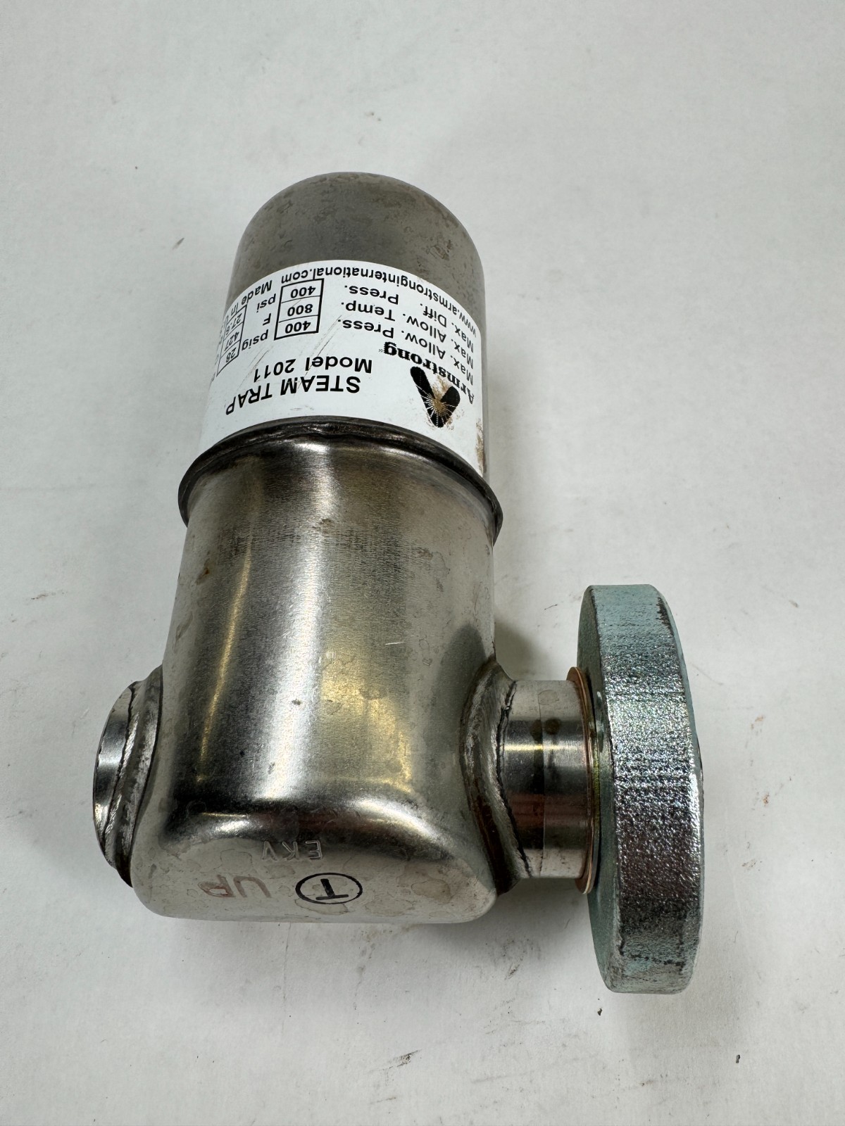 ARMSTRONG 2011 Inverted Bucket Steam Trap 400-psi Differential, 5/64 in. Orifice