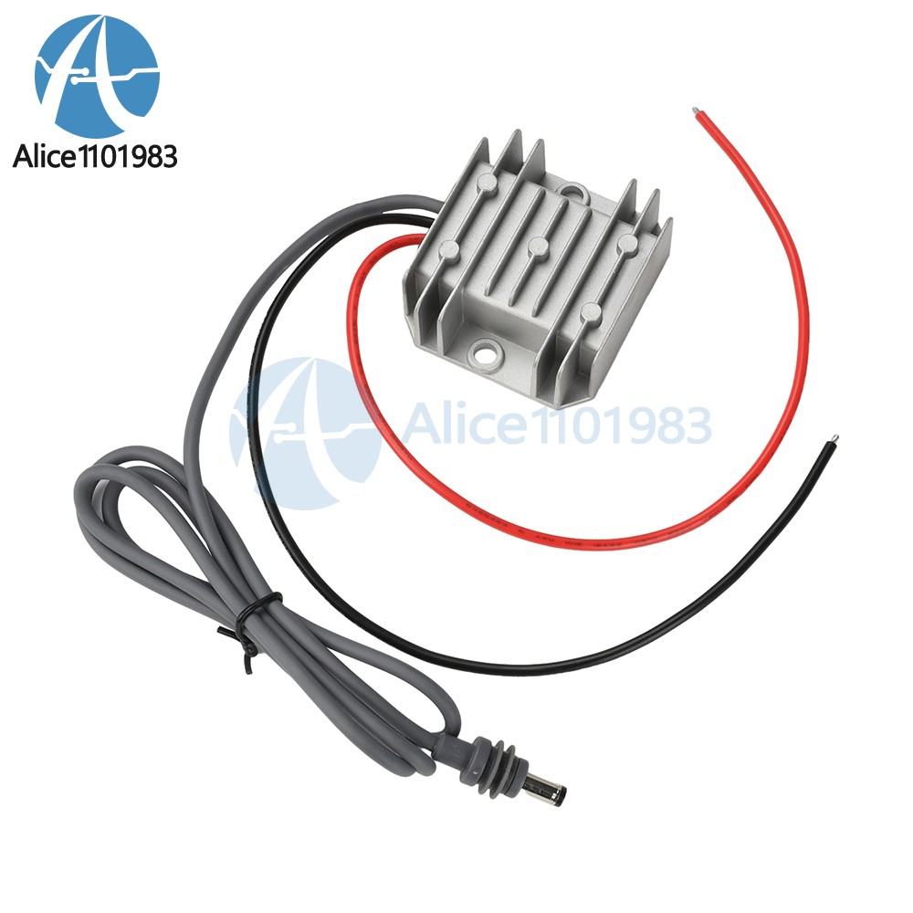 DC 12V24V to DC 30V 3.5A Power Cord Converter Boost Conversion Module Waterproof