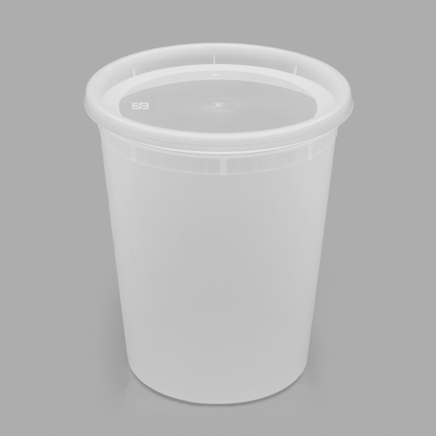 Karat 32oz PP Plastic Injection Molded Deli Containers & Lids – 240 ct,