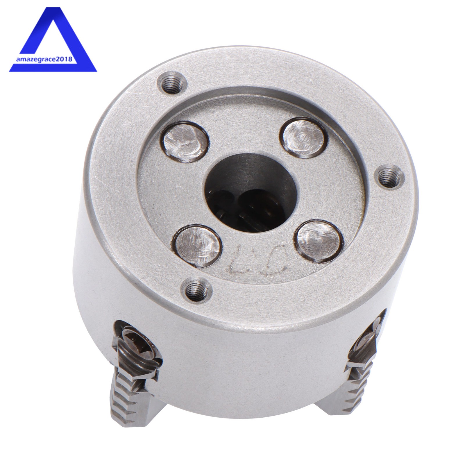 HT300 Material K72-80 3″ 4-Jaw Independent Lathe Chuck with T-key Fixing Screws