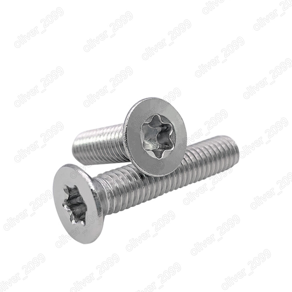 M5 M6 M8 M10 M12 304 Stainless Steel Torx Socket Countersunk Head Screws