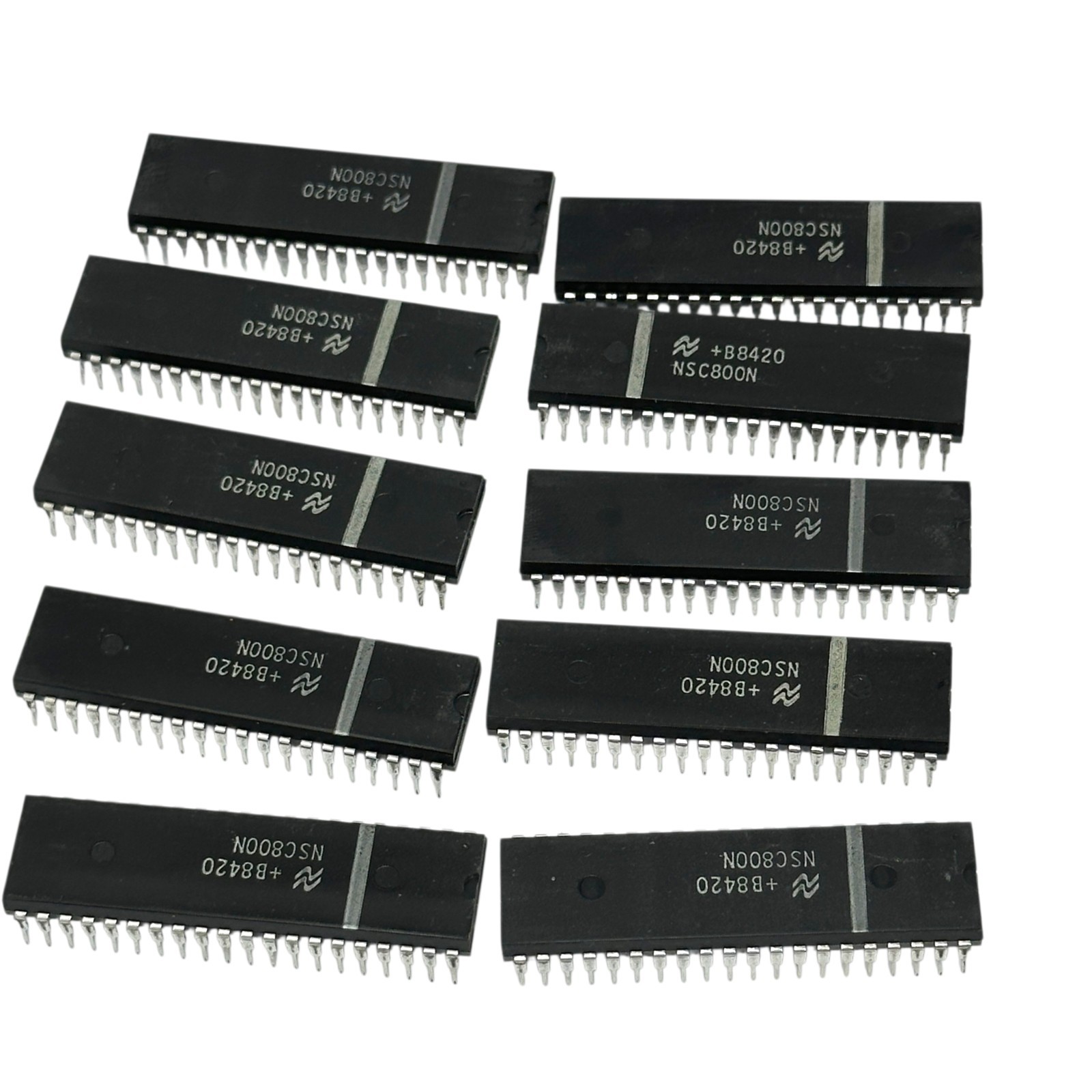 National Semiconductor NSC800N 8-Bit CMOS Microprocessor IC DIP-40 USA Stock Lot