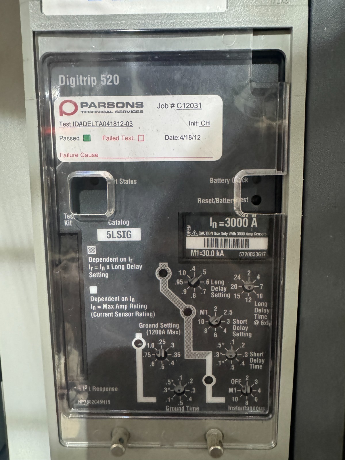 EATON Magnum DS MDSC32 3200A LSIG