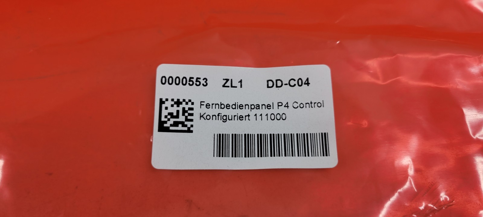 Fischer Panda Remote Control Panel P4 0000553 ZL1 DD-C04 NEW