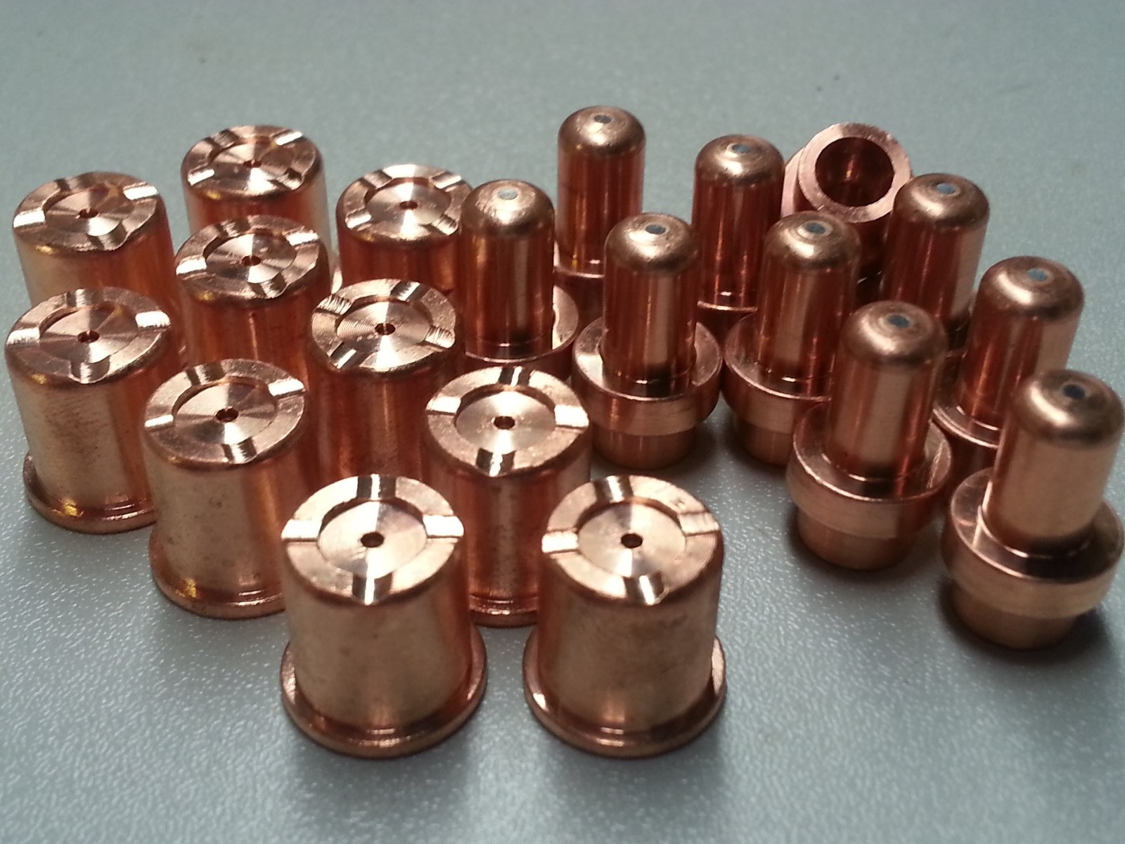 20px 1521 + 1304 Plasma Torch Nozzles Electrodes Cebora CP-50 CB50 PR0116 PD0088