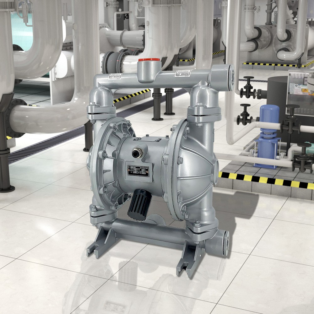 Industrial Air Operated Double Diaphragm Pump 1-1/2″ Outlet Inlet 44GPM 115PSI