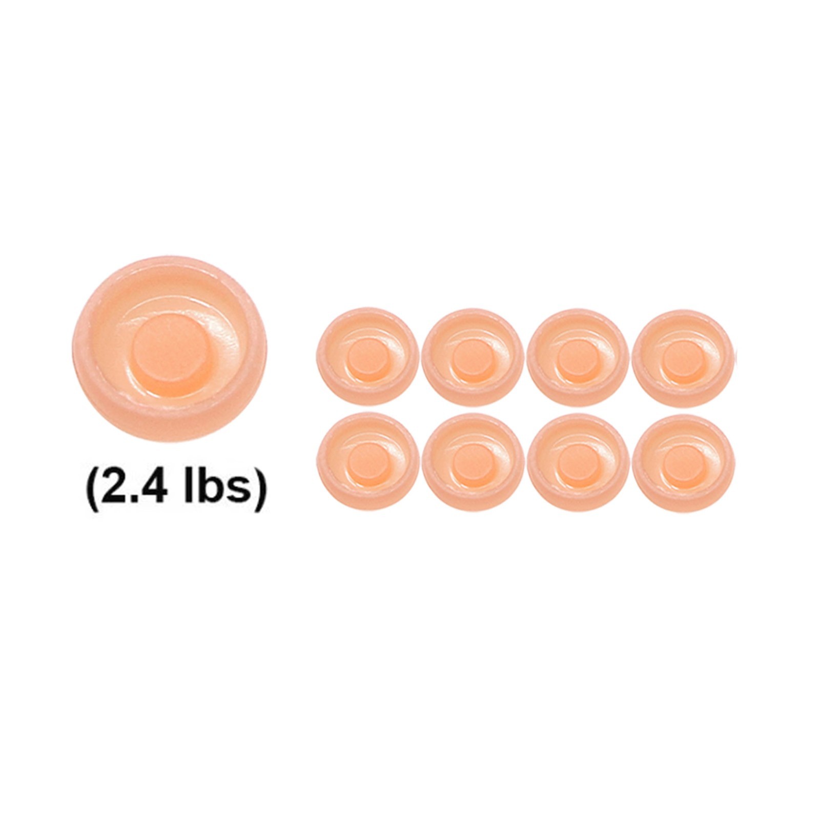 US 8Pcs Overdenture Retention Cap Inserts Set for Locator Abutment