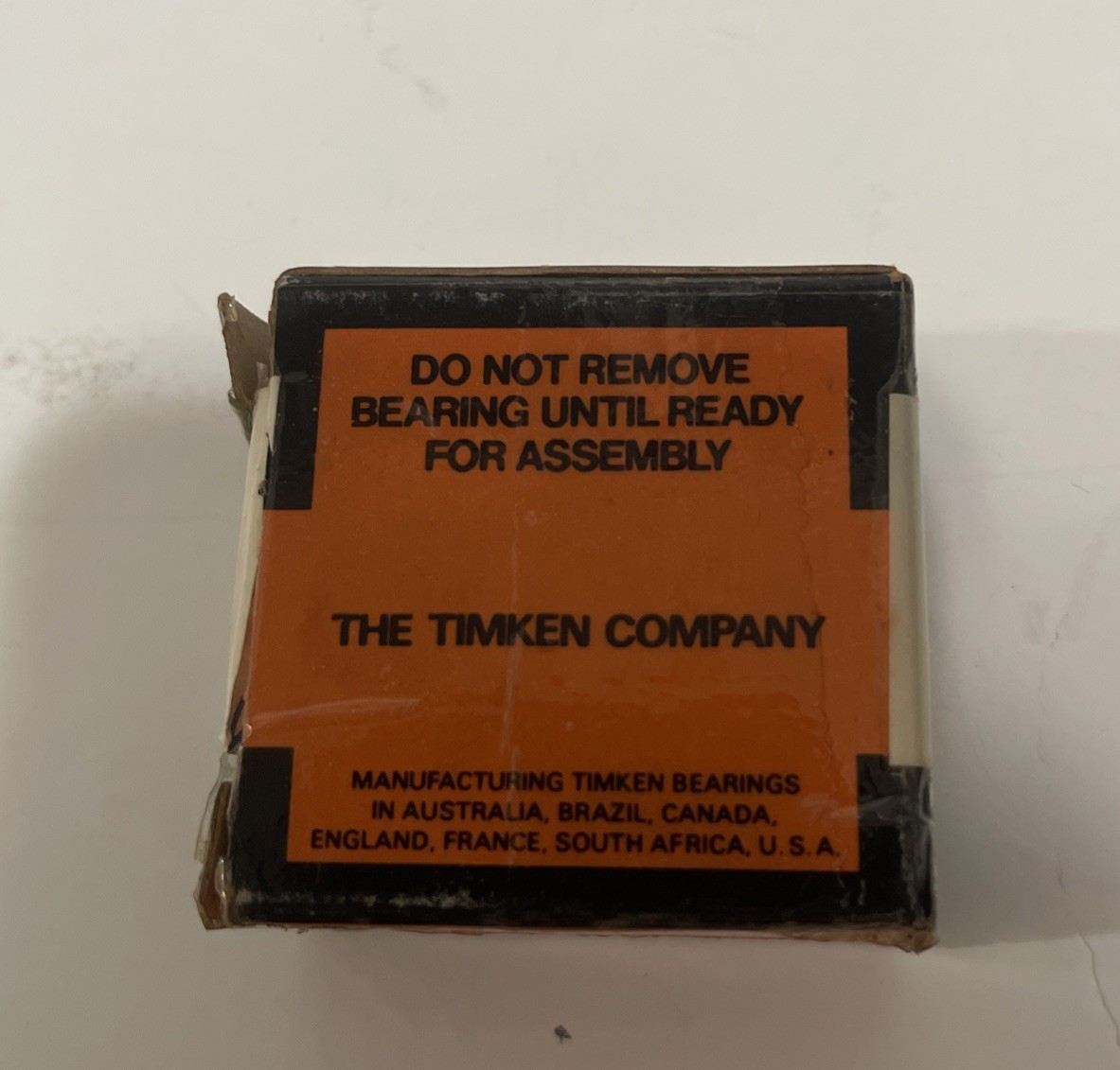 Timken LM11949 and LM11910 Front Wheel Bearing Set – New in Open Box
