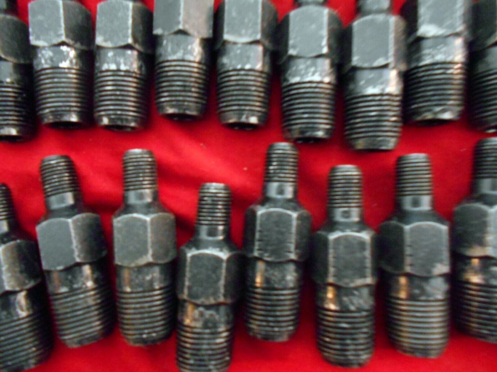HEX NIPPLE ,BLACK IRON REDUCER WM 1/2″-1/4″ NPT, S160,A234 WPBN, W14703ZZ -25Pcs