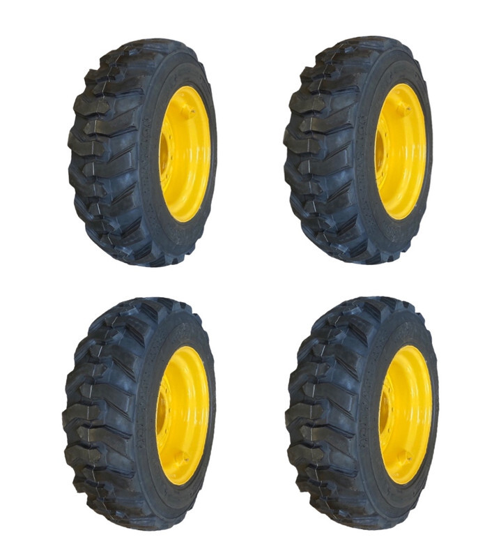 NEW 10-16.5 Forerunner Tires/Wheels/Rims for New Holland LS140,LS150,LX465,LX485