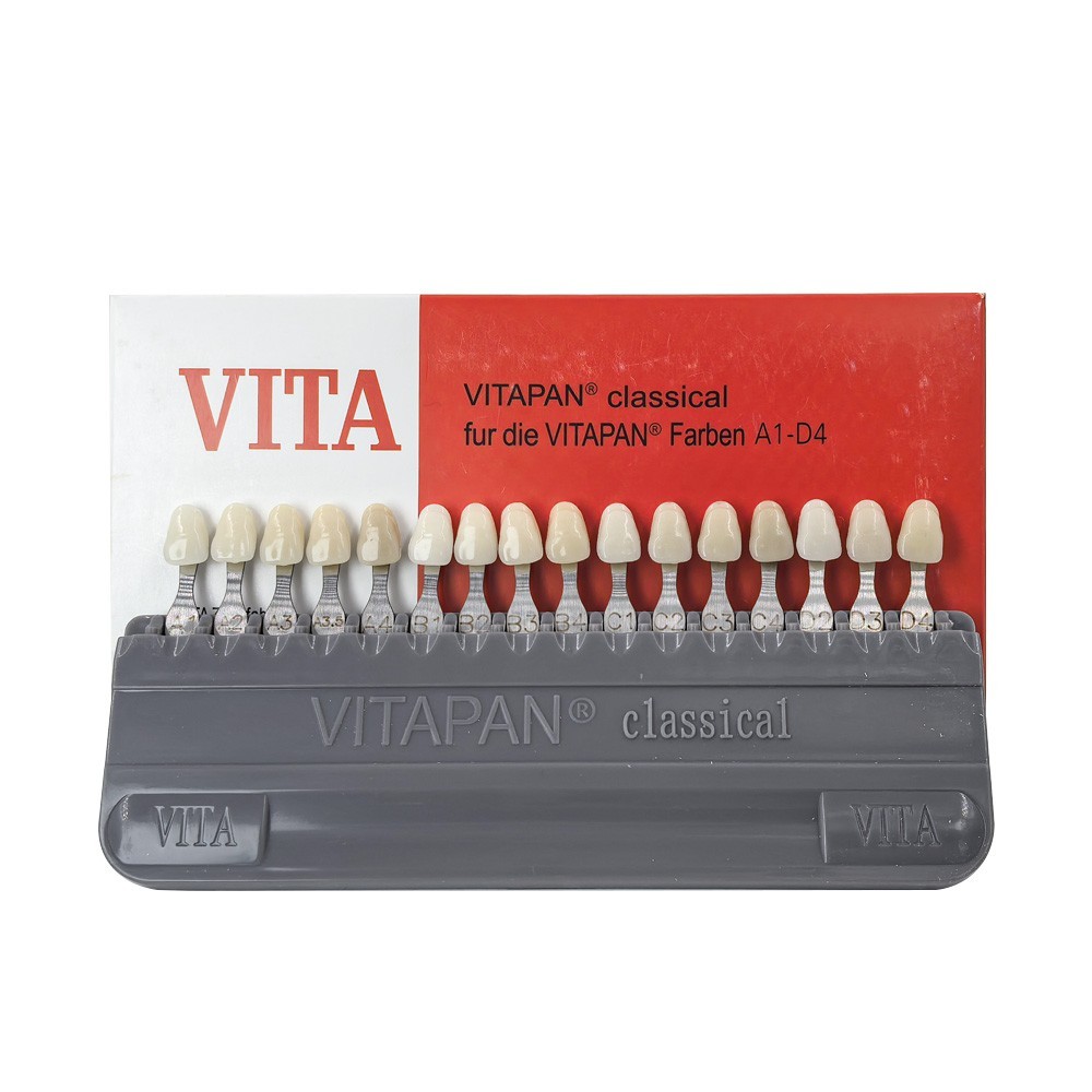 Vita Classical Shade Guide Dental Materials A1-D4 16 Colors Teeth Whitening
