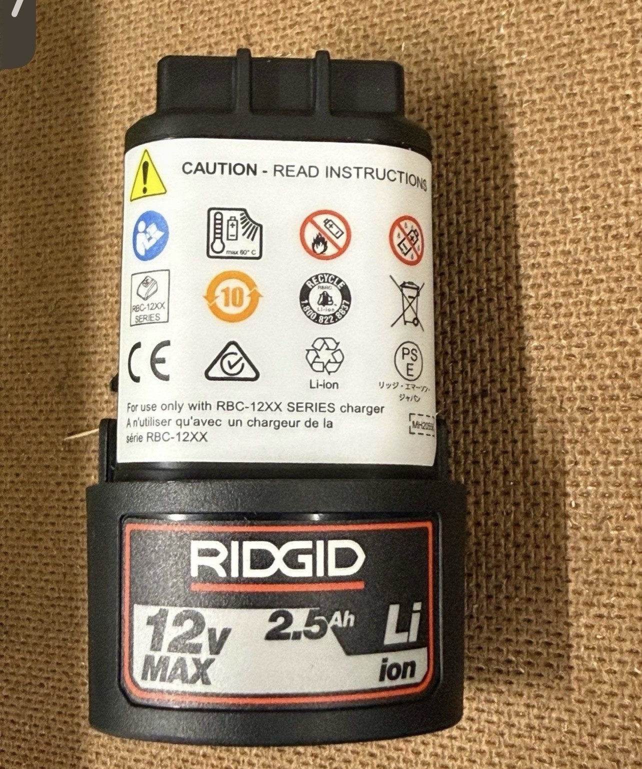 RIDGID RP251 PRESSTOOL KIT W/ 1/2 3/4 1”1-1/4 IN JAWS