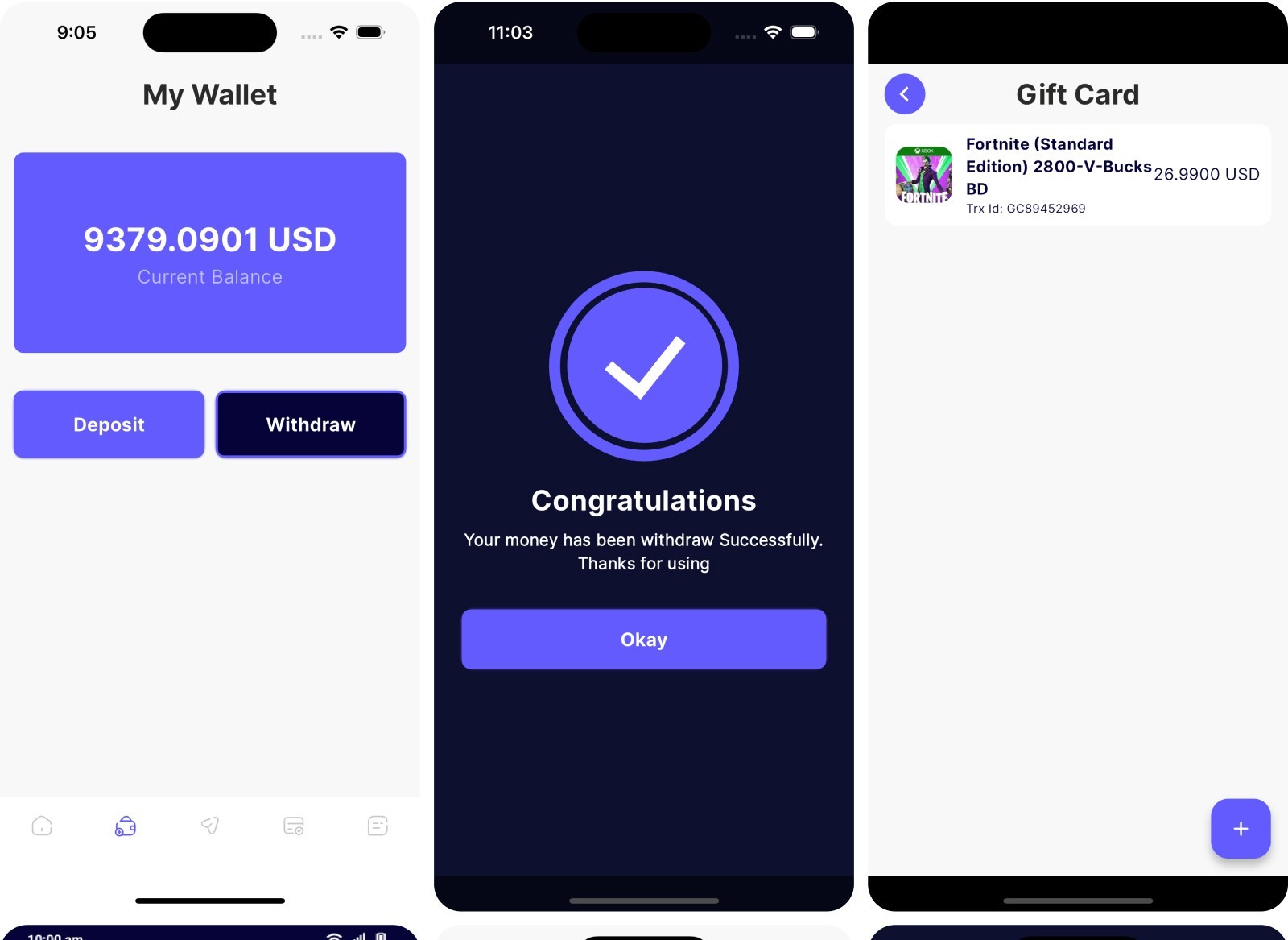 CardVault – Virtual Card Full Solution Flutter App | Android + iOS | Web + Admin