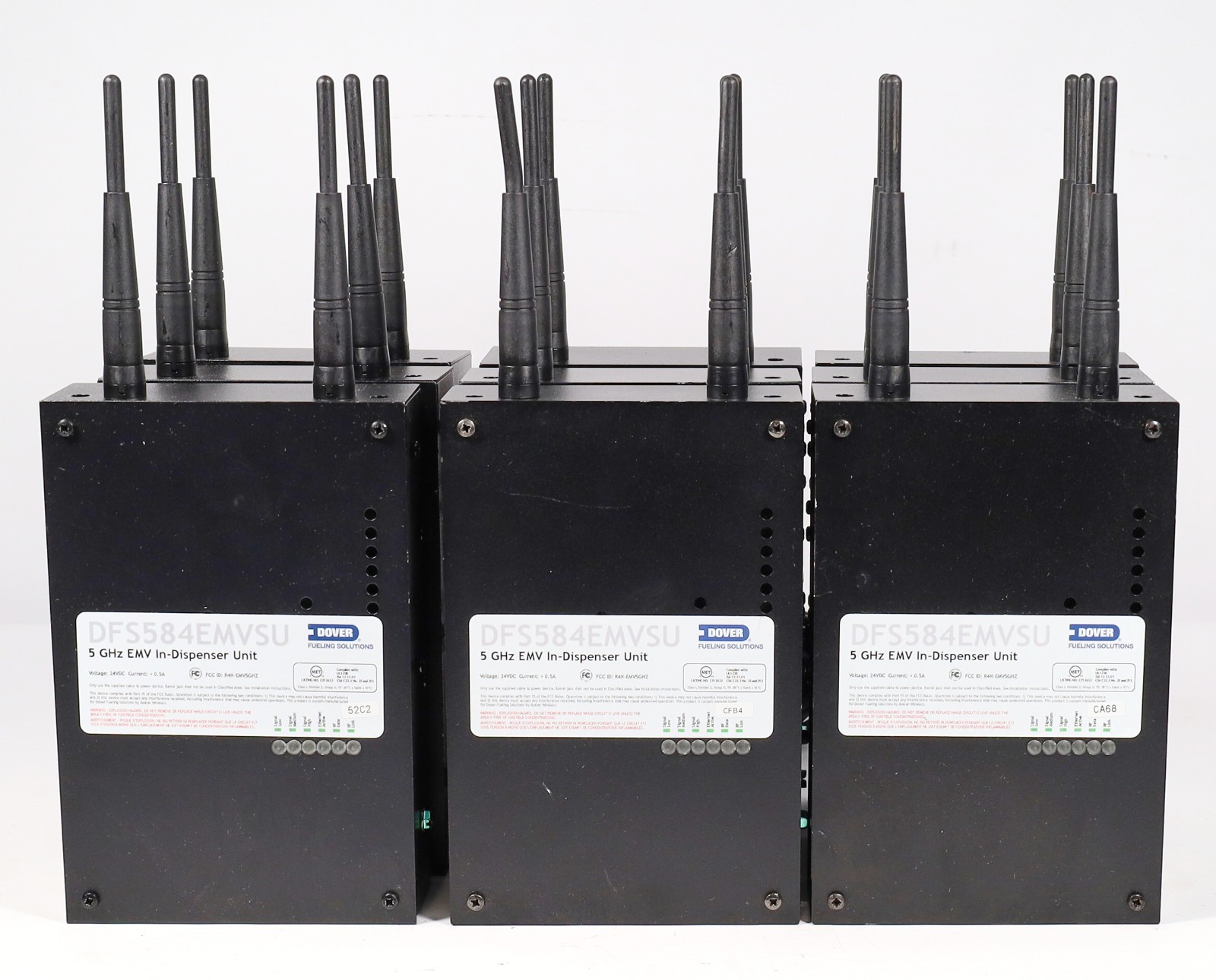 (Lot of 12) Dover Fueling Solutions DFS584EMVSU 5 GHz EMV In-Dispenser Unit