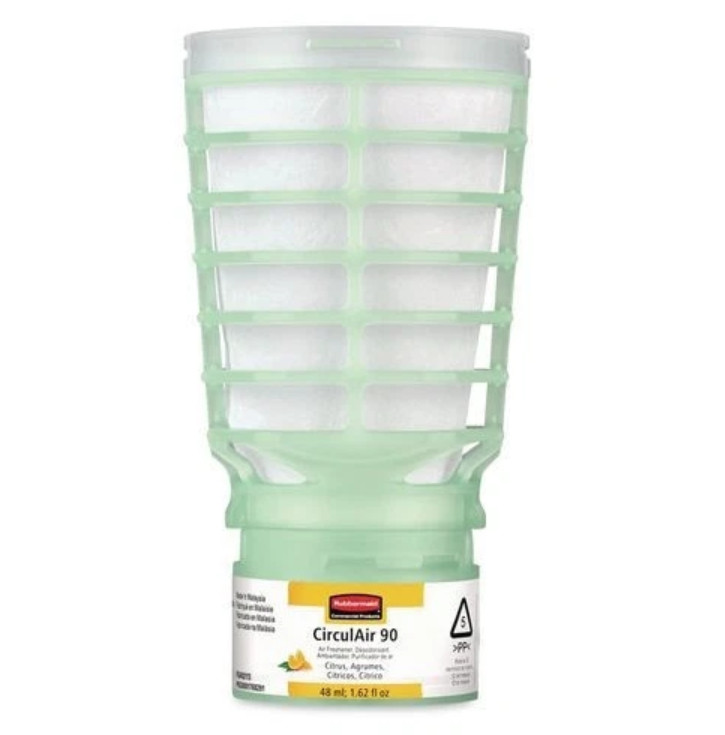 Rubbermaid Commercial CirculAir 90 Passive Air Care Refill, Citrus, 1.62 oz