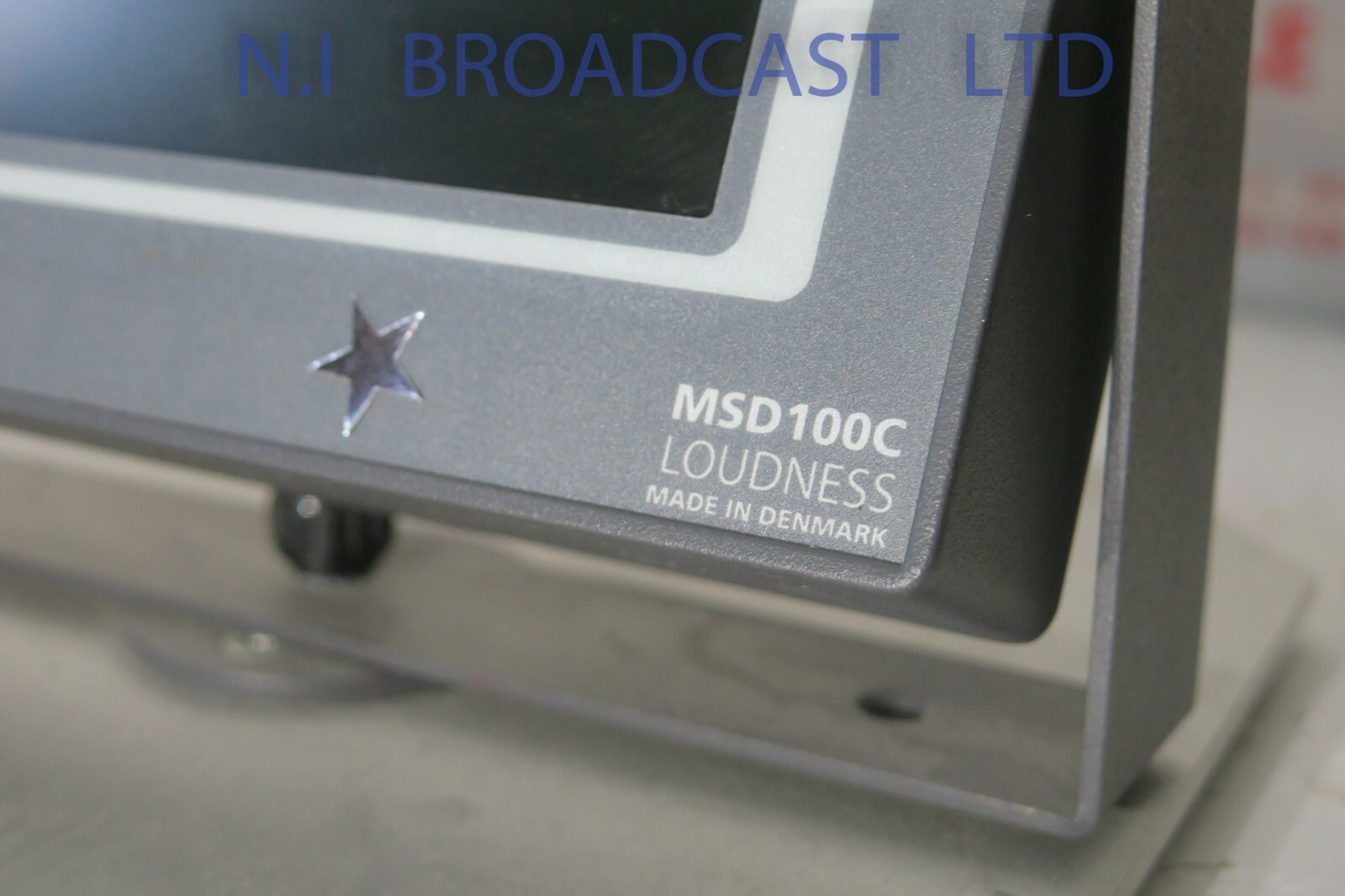 1x DK audio msd100c loudness monitor with analog and Digital input