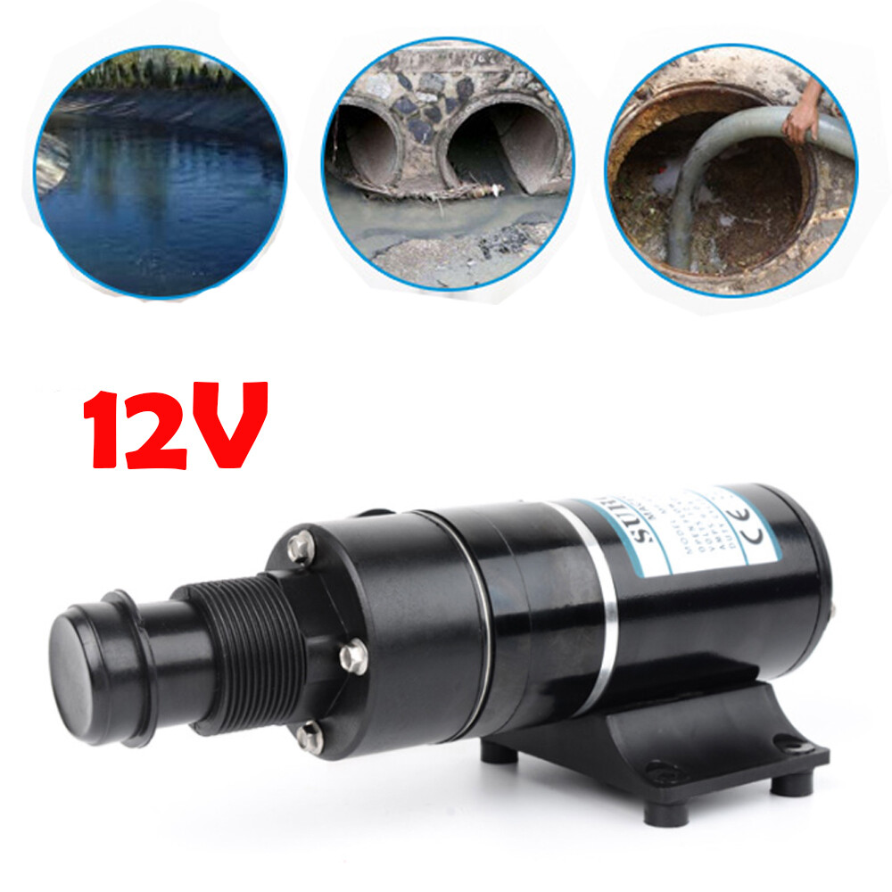 MACERATOR PUMP 12V- Waste/Toilet/Sewerage/Water/Marine/Boat/Caravan/RV 9.5A