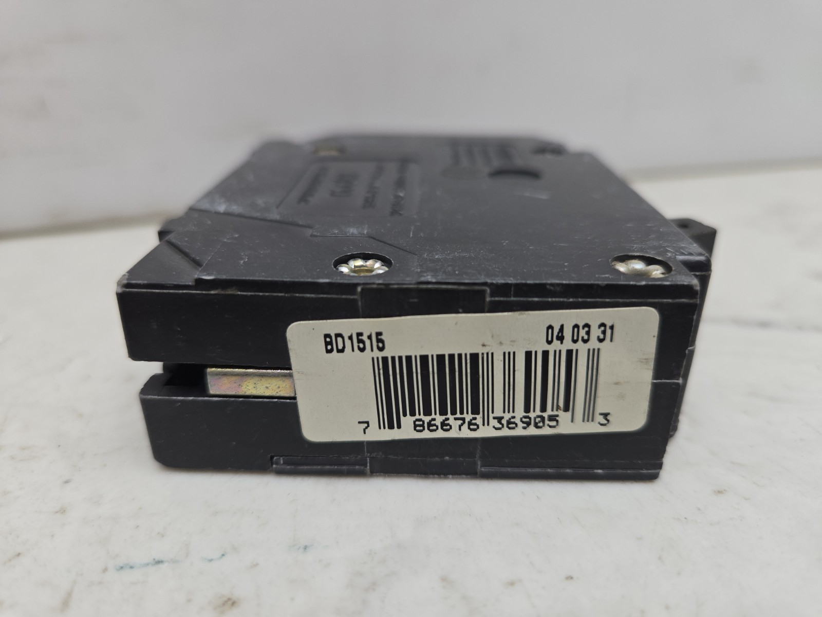 Mixed Lot of 4 Tandem Circuit Breaker 2 Pole 120/240V 15A 20A BD2020 BD1515 Read