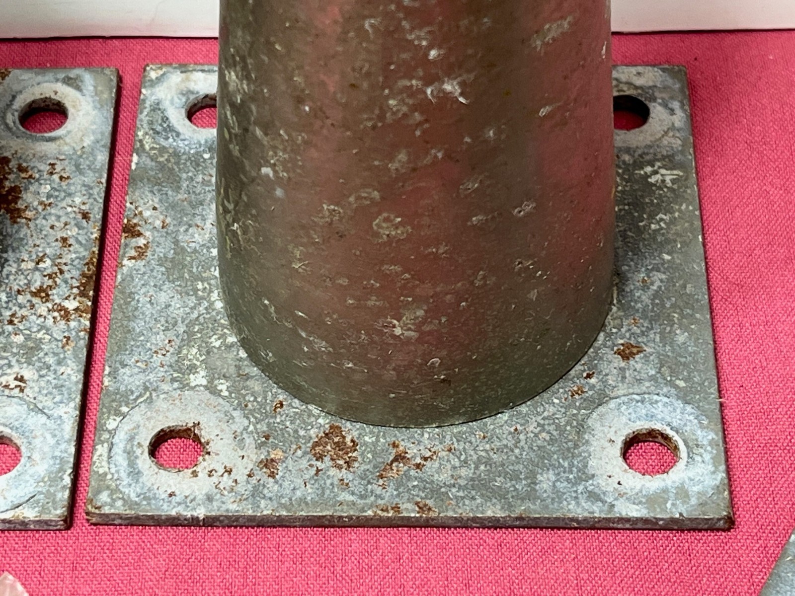 4 VTG Metal Tapered Adjustable Industrial Legs 6-1/4″ – 7-1/2″ Workshop Shop
