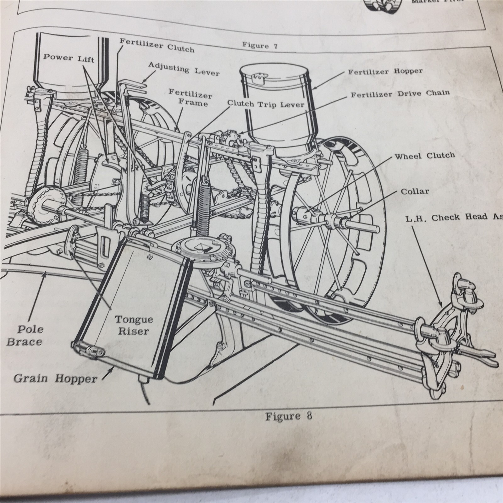 Genuine 1953 CO-OP Black Hawk 215T 235T Corn Planters Owner Manual