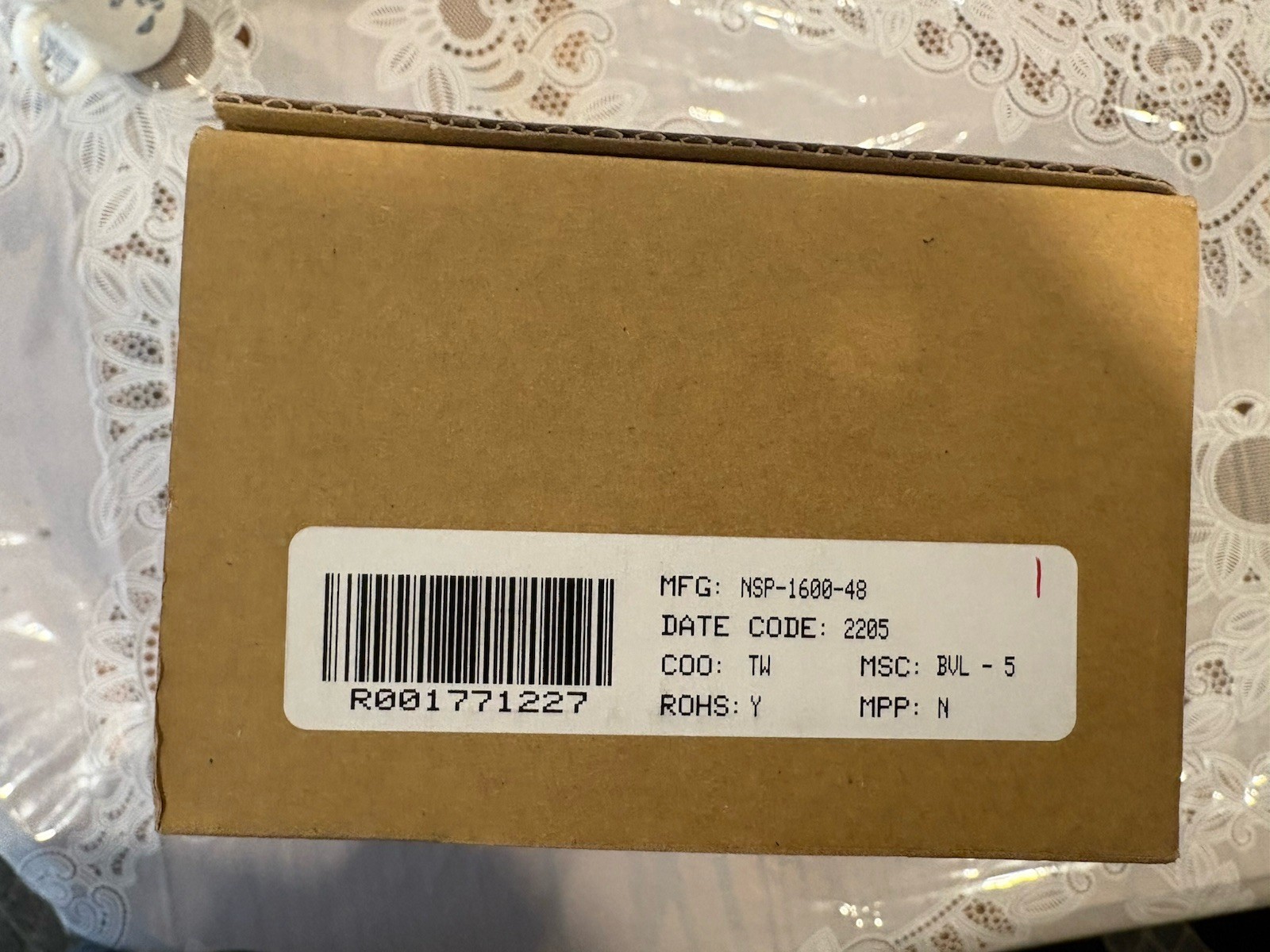 Mean Well NSP-1600-48 48 Volt DC Power Supply 1600 Watt New In Box